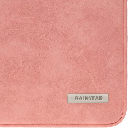 RAINYEAR 11 Inch Laptop Sleeve PU Suede Leather Case Protective Padded Cover - Image 7