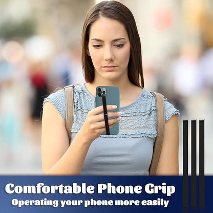TEAMOLA 3pcs Silicone Phone Grip Holder Strap - Image 7