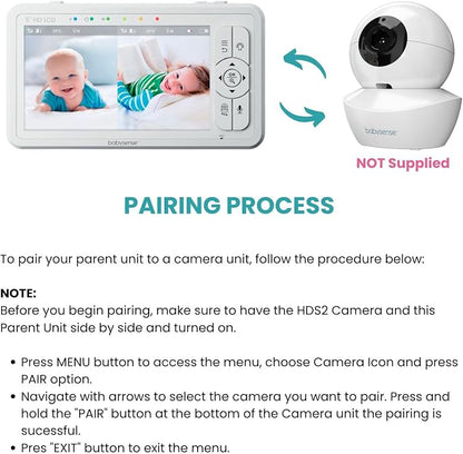 Babysense Replacement Add-On Camera - Image 6
