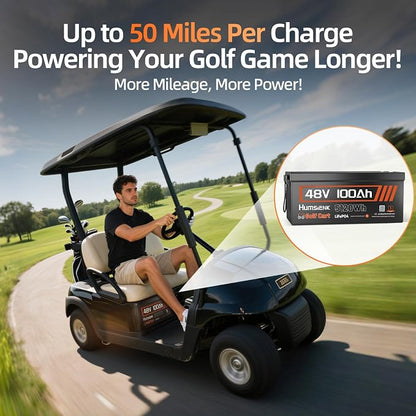 48V 100Ah Golf Cart LiFePO4 Lithium Battery - Image 6