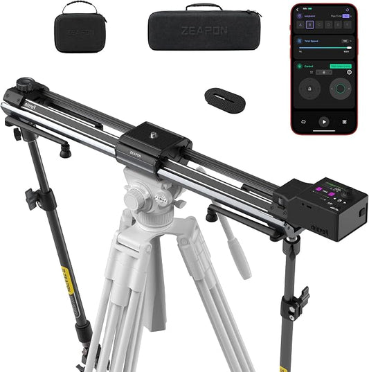 Zeapon Micro4 E1000 Double Distance Motorized Camera Slider, High-Speed Low by Zeapon