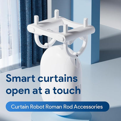 Smart Motorized Curtain Opener and Closer Roman Rod Mounting Accessories - Image 4