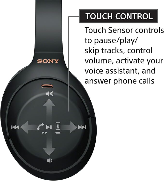 Sony WH-1000XM4 Wireless Premium Noise Canceling Overhead Headphones - Image 7