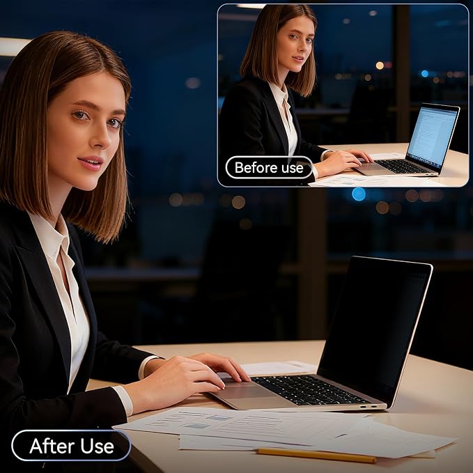 360° Laptop Privacy Screen 15.6 Inch - Image 8