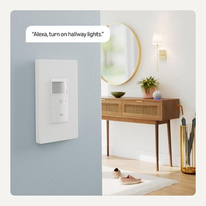 Amazon Basics Smart Motion Sensor Dimmer Switch, Works - Image 5