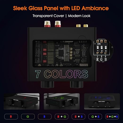 Douk Audio A5 2 Channel TPA3255 Stereo Amp, 300 Watts x2 Mini Hi-Fi Audio Power - Image 6