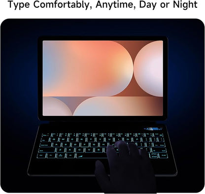 Keyboard Case for 12.4-inch Samsung Galaxy Tab S10+ Plus/S9+ Plus/S9 FE+ - Image 8