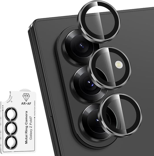 for Samsung Galaxy Z Fold 7 Camera Lens Protector, Individual Metal Ring by Btscase