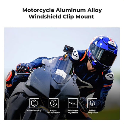 K&F Concept Motorcycle Windshield Clip Mount - Image 2