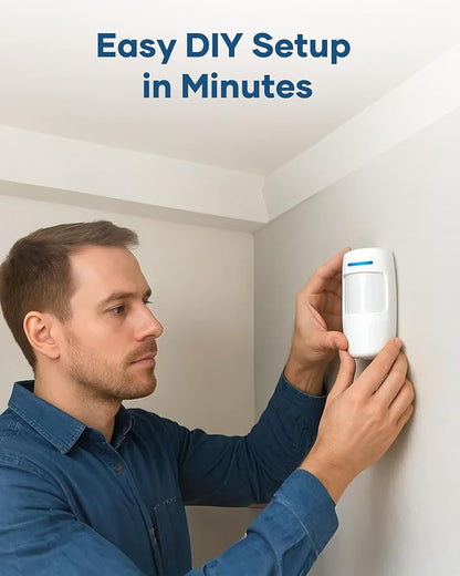 Wireless Home Alarm System 15-Piece Kit, WiFi Alarm System - Image 8