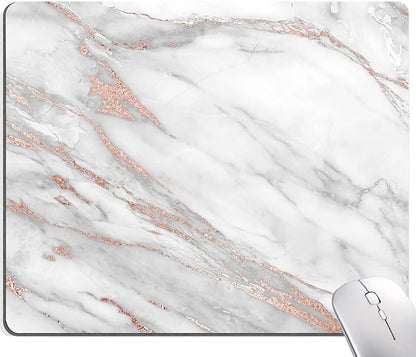 Mouse Pad, Marble Mouse Pad, Premium-Textured Mouse Mat Square Waterproof by Armanza