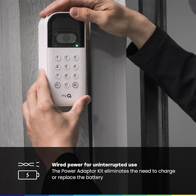 myQ Smart Access Starter Kit: Secure View™ 3-in-1 Smart Lock + Garage Door - Image 12