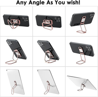 Phone Ring Holder Finger Kickstand, 360° Rotation Metal Phone Grip - Image 6