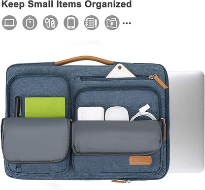 MOSISO 360 Protective Laptop Case 16 inch, 15-15.6 inch Laptop Sleeve Compatible - Image 2