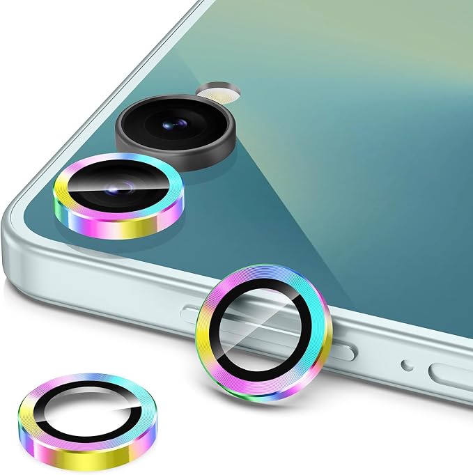 for Samsung Galaxy Z Flip 7 Camera Lens Protector, Individual Metal Ring - Image 2