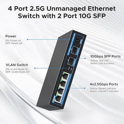 4-Port 2.5G Ethernet Switch - Image 3