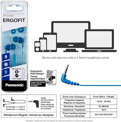 Panasonic ErgoFit Wired Earbuds - Image 7