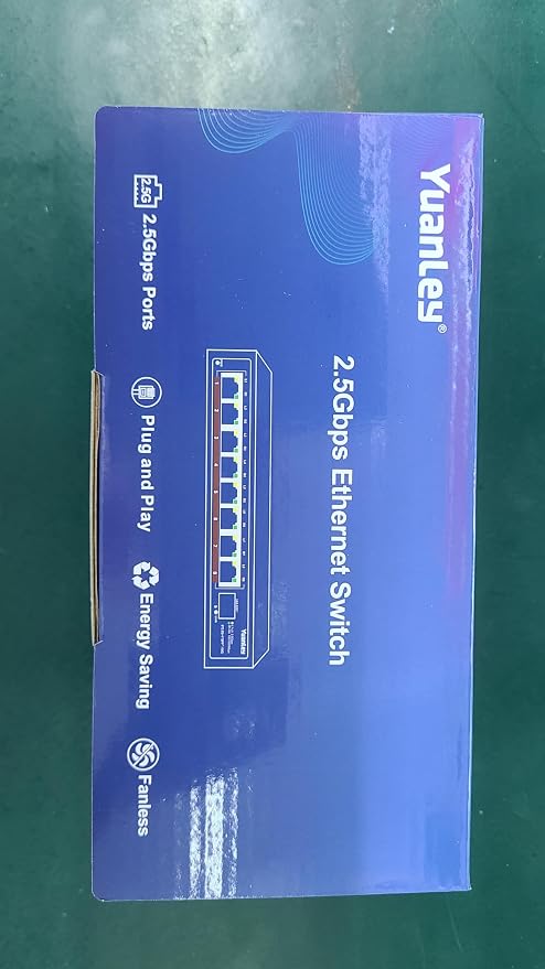 8 Port 2.5G Unmanaged Desktop Ethernet Switch - Image 9