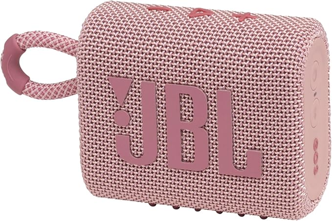 JBL Go 3 - Portable Mini Bluetooth Speaker, big audio and punchy bass, IP67 by JBLProfessional
