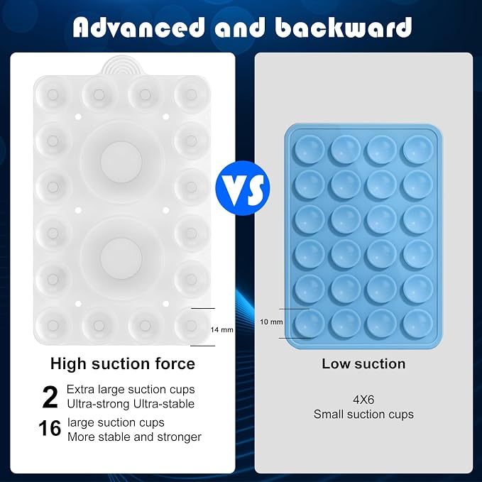 Silicone Suction Phone Holder Mount, Silicon Adhesive Phone Accessory - Image 4
