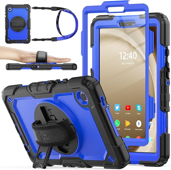 SEYMAC stock Case for Samsung Galaxy Tab A9 8.7'', Full-Body Drop Protection by SEYMACstock