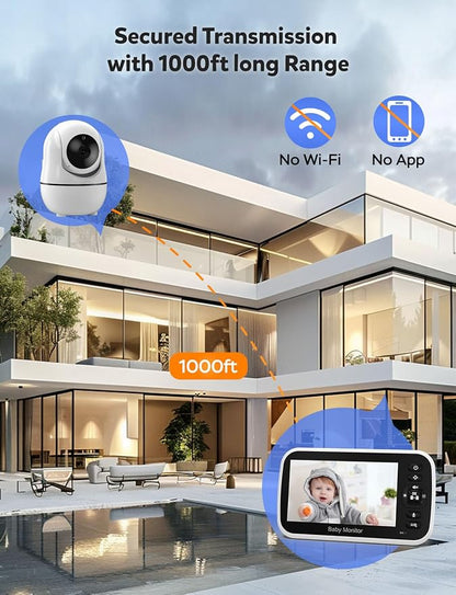 GoodBaby Baby Monitor with Camera and Audio - Image 7