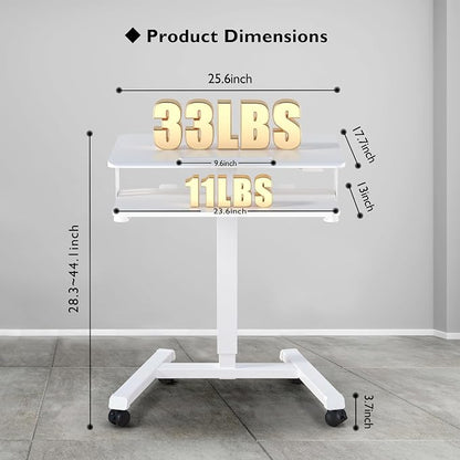 BONTEC Mobile Standing Desk - Image 2