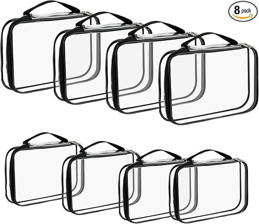 8 Pcs Toy Storage Bags, Travel Waterproof Organizer by Unknown