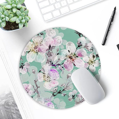 ITNRSIIET Round Mouse Pad with Stitched Edge Premium-Textured Waterproof - Image 7