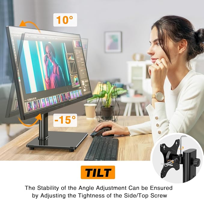 Single Monitor Stand VESA Mount - Image 4