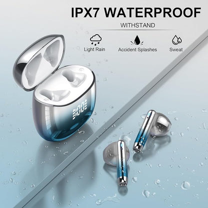 Wireless Earbuds, IPX7 Waterproof Bluetooth 5.4 Earphones in-Ear Earbuds - Image 7