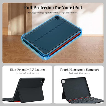 Keyboard Case for iPad Air 11 inch M3 M2&Pro 11, Magnetic Detachable iPad A16 - Image 8