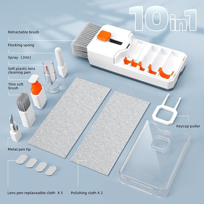 Keyboard Cleaning Kit Laptop Cleaner, 10-in-1 Computer Screen Cleaning Brush - Image 8