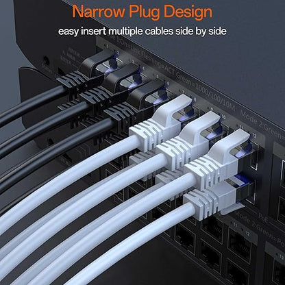 Cat8 Ethernet Cable 75 FT Indoor & Outdoor, Ethernet Cable High Speed 40Gbps - Image 6