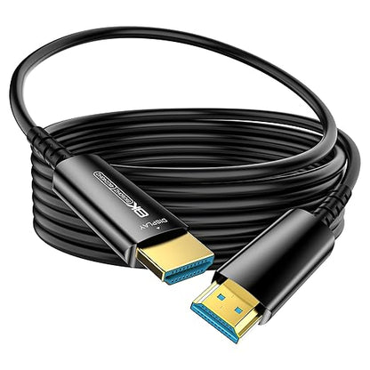Fiber Optic HDMI Cable 80 FT, 8K Long HDMI 2.1 Cable, Thin HDMI Cord 48Gbps by DGHUMEN