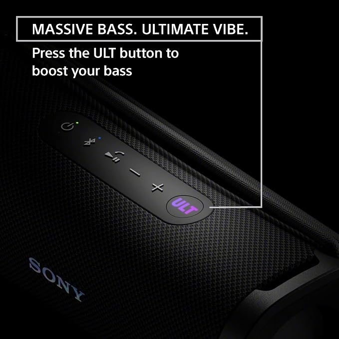 Sony ULT Field 1 Waterproof Portable Bluetooth Speaker, Enhanced Bass, 12h - Image 3