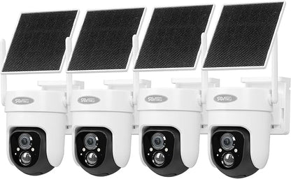 Vicohome 4CQ4G 2K AI Solar Security Camera Wireless Outdoor, Battery Powered Cam by sovmiku