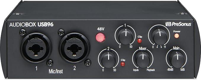 PreSonus AudioBox 96 25th Anniversary USB Audio Interface - Image 9
