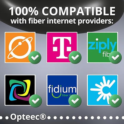 opteec® - Shielded Fibre Optic Cable - 2M - ORANGE/SFR/BOUYGUES/SOSH/RED by SFR - Image 3