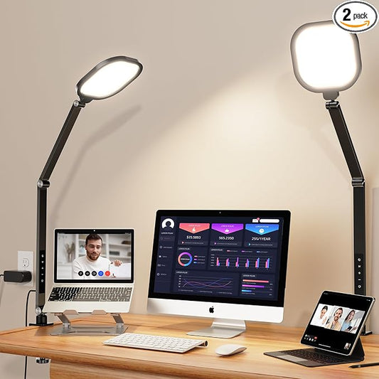 2Pack Video Conference Lighting, Zoom Lighting by LitONES