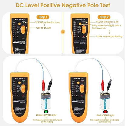 Cable Tracer Ethernet Network Cable Tester RJ45 RJ11 - Image 6