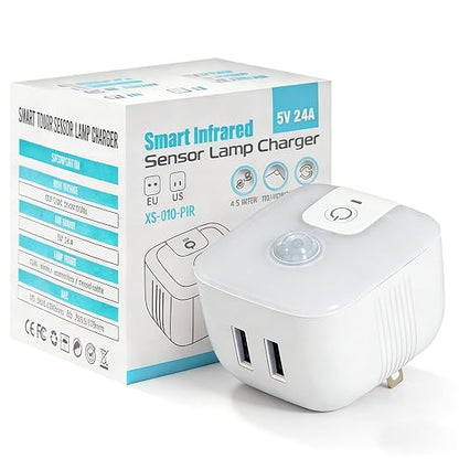 Motion Sensor Switch, Plug in Sensor Light Control Switch, Featuring Human Body by DEKELIY