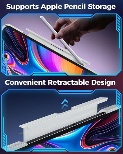SIBEITU Keyboard Case for iPad Pro 13 Inch M5 2025 / M4 2024, 7-Color Backlight - Image 4