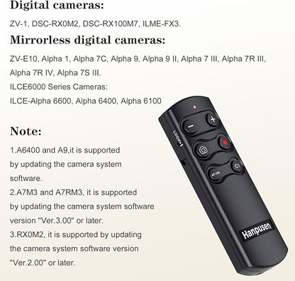 for Sony Wireless Camera Remote Control Shutter Release Compatible - Image 5