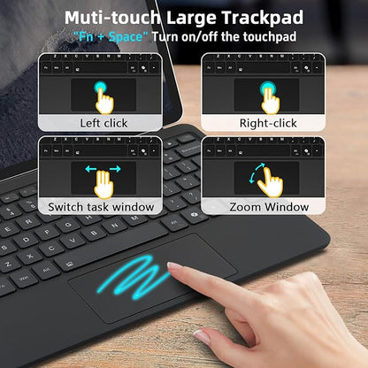Magnetic Bluetooth Keyboard Cover - Image 5