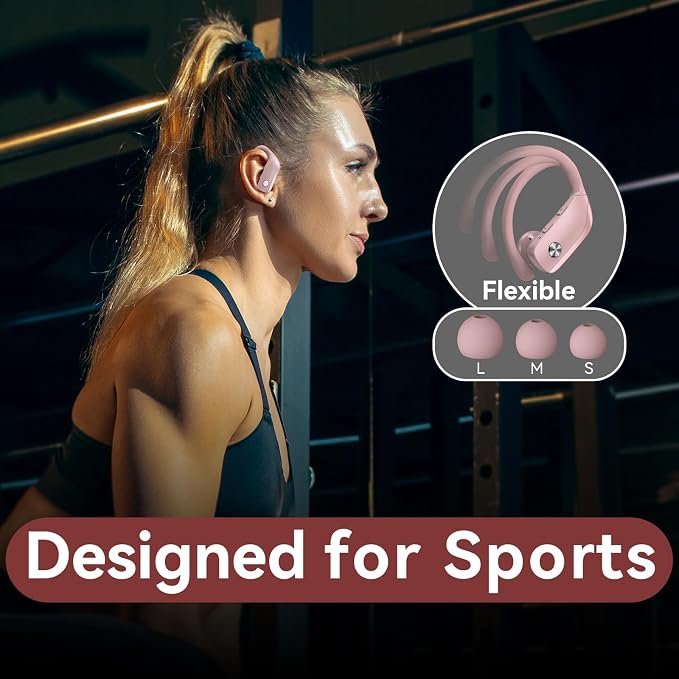 bmani Wireless Earbuds Bluetooth Headphones 48hrs Play Back Sport Earphones - Image 6