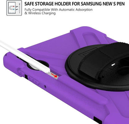 BRAECN Case for Galaxy Tab S6 10.5 2019, Hybrid Heavy Duty Shockproof Case - Image 3