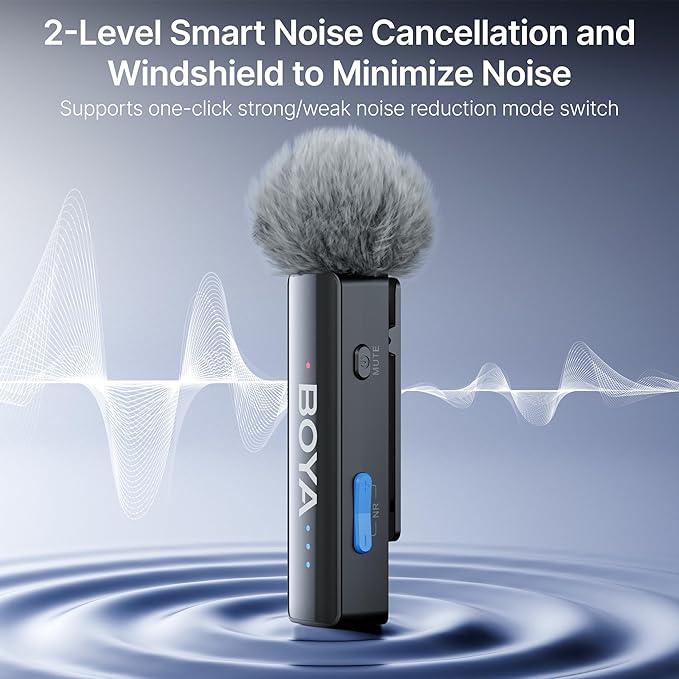 BOYA BOYALINK 2 Wireless Lavalier Microphone - Image 4