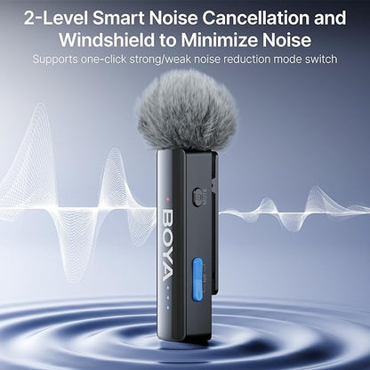 BOYA BOYALINK 2 Wireless Lavalier Microphone - Image 4
