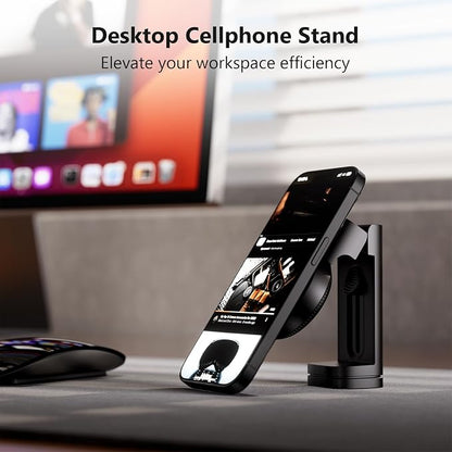 MiiKARE Travel Essentials Magnetic Airplane Phone Holder, Universal Handsfree - Image 5